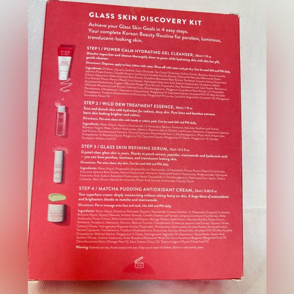 Peach & Lily Glass Skin Discovery Kit. New in Box - Picture 2 of 5